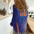 Custom India Cricket Women Casual Shirt Go Champions Men In Blue LT05 - Wonder Print Shop