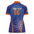Custom India Cricket Women Polo Shirt Go Champions Men In Blue LT05 - Wonder Print Shop