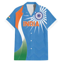 Custom India Cricket Family Matching Mermaid Dress and Hawaiian Shirt Sporty Style LT05 - Wonder Print Shop