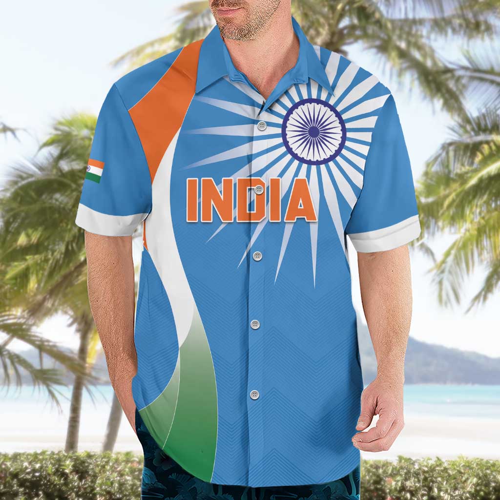 Custom India Cricket Hawaiian Shirt Sporty Style LT05 - Wonder Print Shop