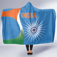 India Cricket Hooded Blanket Sporty Style