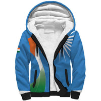 Custom India Cricket Sherpa Hoodie Sporty Style LT05 - Wonder Print Shop
