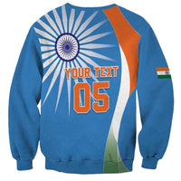 Custom India Cricket Sweatshirt Sporty Style LT05 - Wonder Print Shop