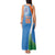 Custom India Cricket Tank Maxi Dress Sporty Style LT05 - Wonder Print Shop