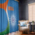 India Cricket Window Curtain Sporty Style LT05 - Wonder Print Shop