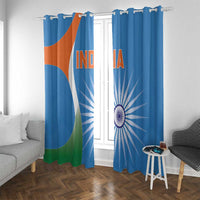 India Cricket Window Curtain Sporty Style LT05 - Wonder Print Shop