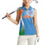 Custom India Cricket Women Sleeveless Polo Shirt Sporty Style LT05 - Wonder Print Shop