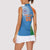 Custom India Cricket Women Sleeveless Polo Shirt Sporty Style LT05 - Wonder Print Shop