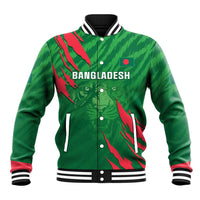 Custom Bangladesh Cricket Baseball Jacket Go Champions The Tigers LT05 - Wonder Print Shop