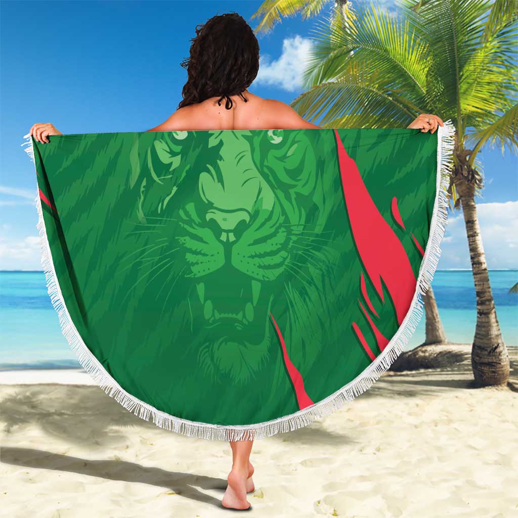 Bangladesh Cricket Beach Blanket Go Champions The Tigers LT05 - Wonder Print Shop