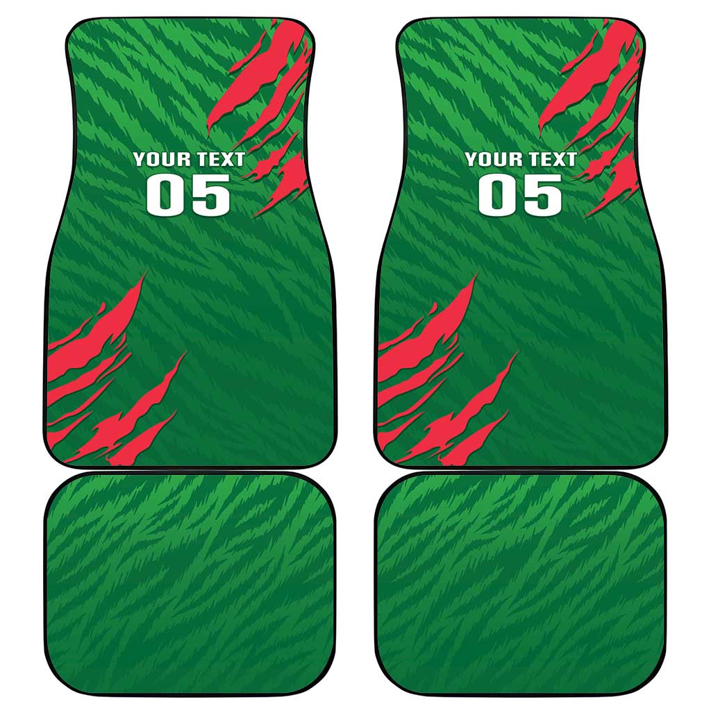 Bangladesh Cricket Car Mats Go Champions The Tigers LT05 - Wonder Print Shop