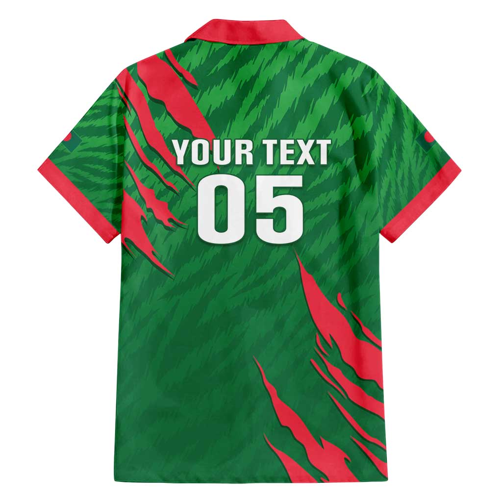 Custom Bangladesh Cricket Family Matching Puletasi and Hawaiian Shirt Go Champions The Tigers LT05 - Wonder Print Shop
