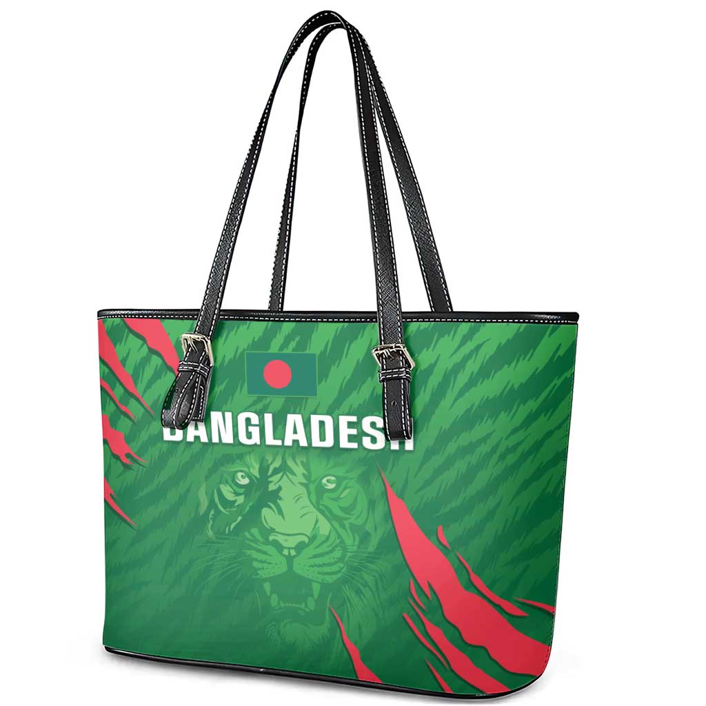 Bangladesh Cricket Leather Tote Bag Go Champions The Tigers LT05 - Wonder Print Shop