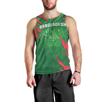 Custom Bangladesh Cricket Men Tank Top Go Champions The Tigers LT05 - Wonder Print Shop