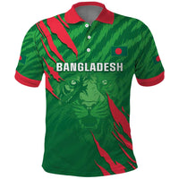 Custom Bangladesh Cricket Polo Shirt Go Champions The Tigers LT05 - Wonder Print Shop