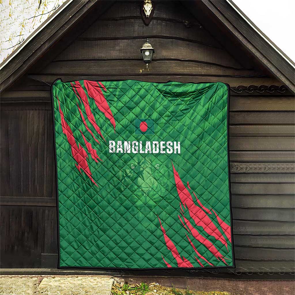 Bangladesh Cricket Quilt Go Champions The Tigers LT05 - Wonder Print Shop