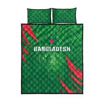 Bangladesh Cricket Quilt Bed Set Go Champions The Tigers LT05 - Wonder Print Shop