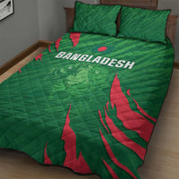Bangladesh Cricket Quilt Bed Set Go Champions The Tigers LT05 - Wonder Print Shop