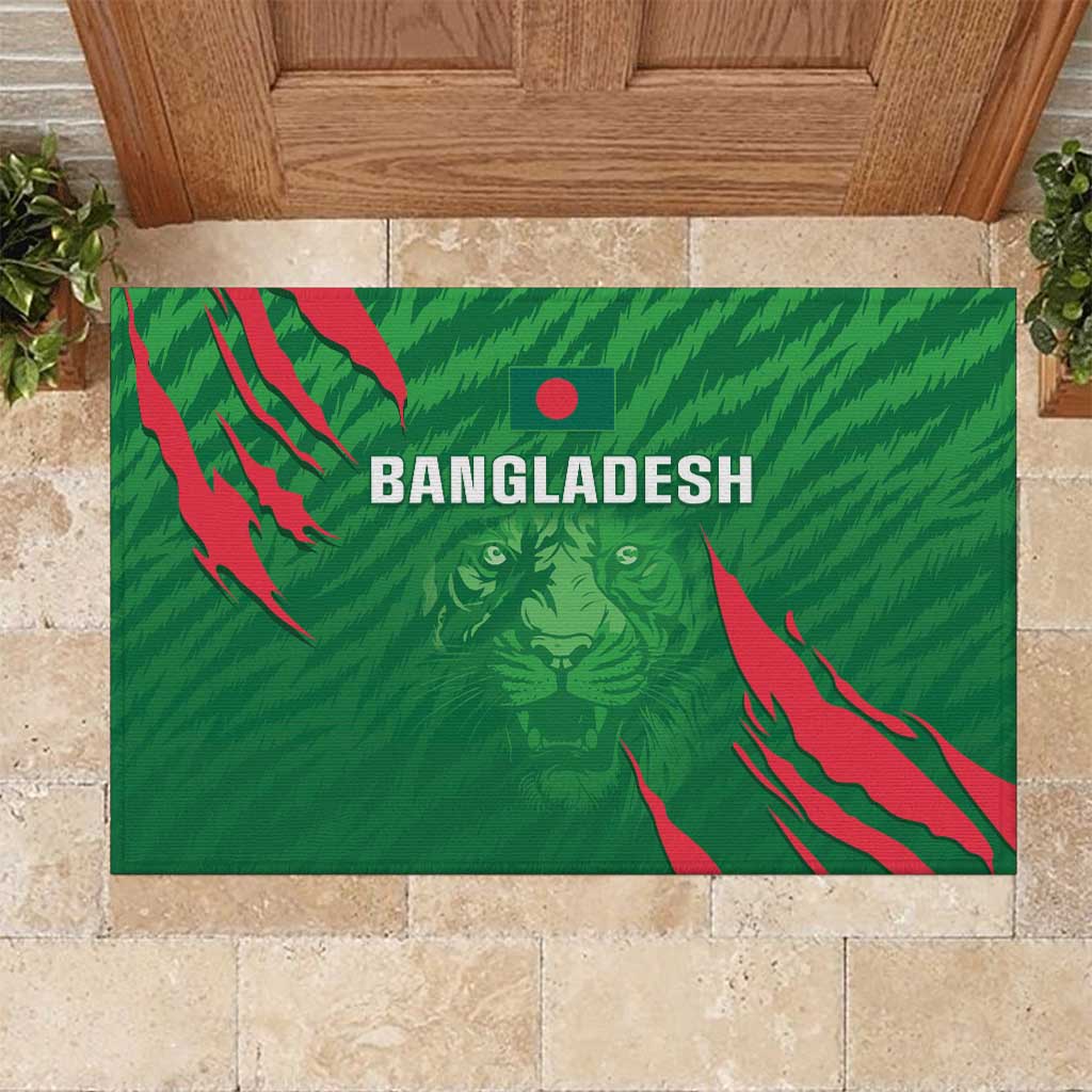 Bangladesh Cricket Rubber Doormat Go Champions The Tigers LT05 - Wonder Print Shop