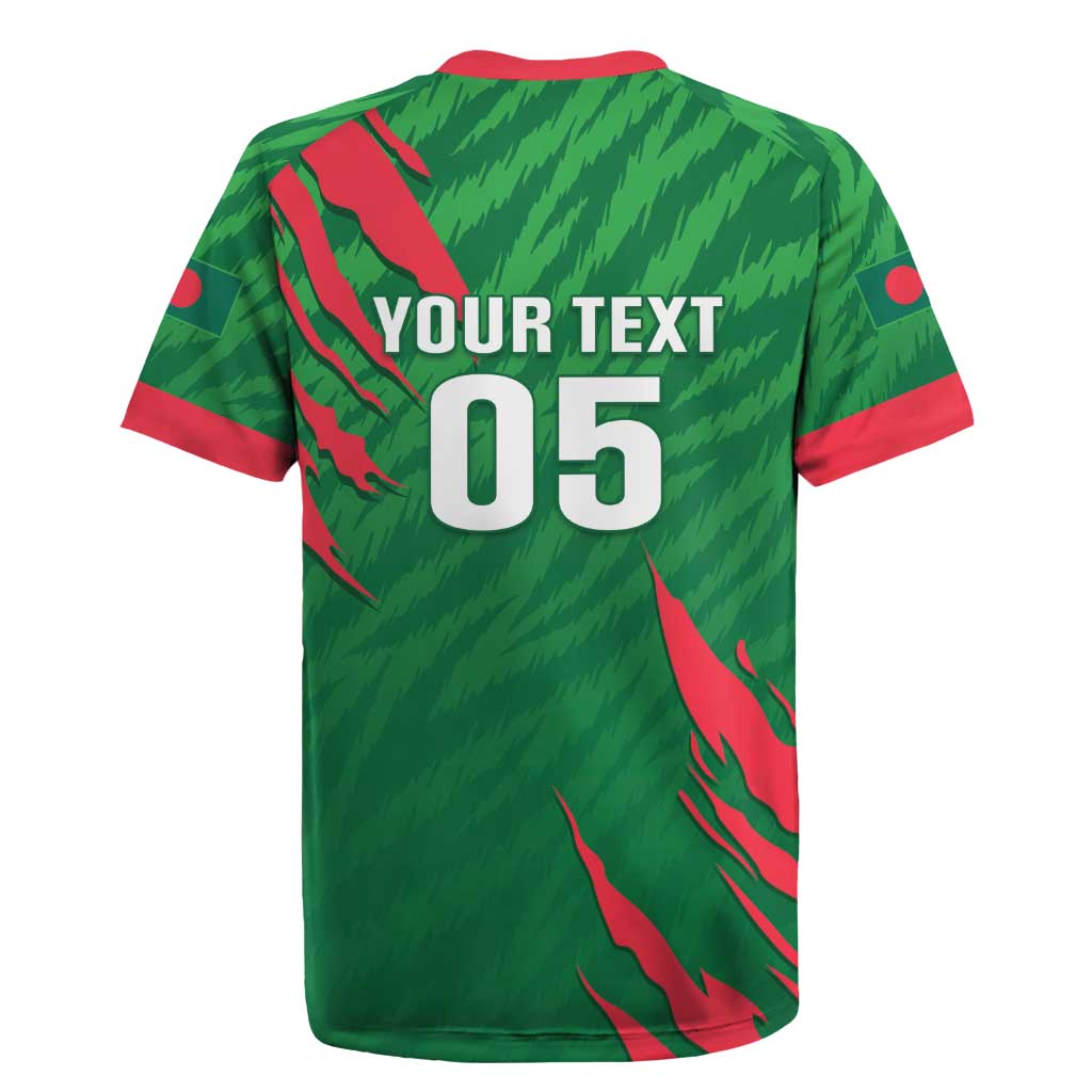 Custom Bangladesh Cricket Rugby Jersey Go Champions The Tigers LT05 - Wonder Print Shop