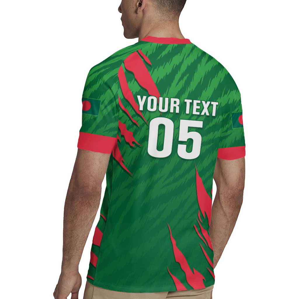 Custom Bangladesh Cricket Rugby Jersey Go Champions The Tigers LT05 - Wonder Print Shop