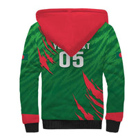 Custom Bangladesh Cricket Sherpa Hoodie Go Champions The Tigers LT05 - Wonder Print Shop