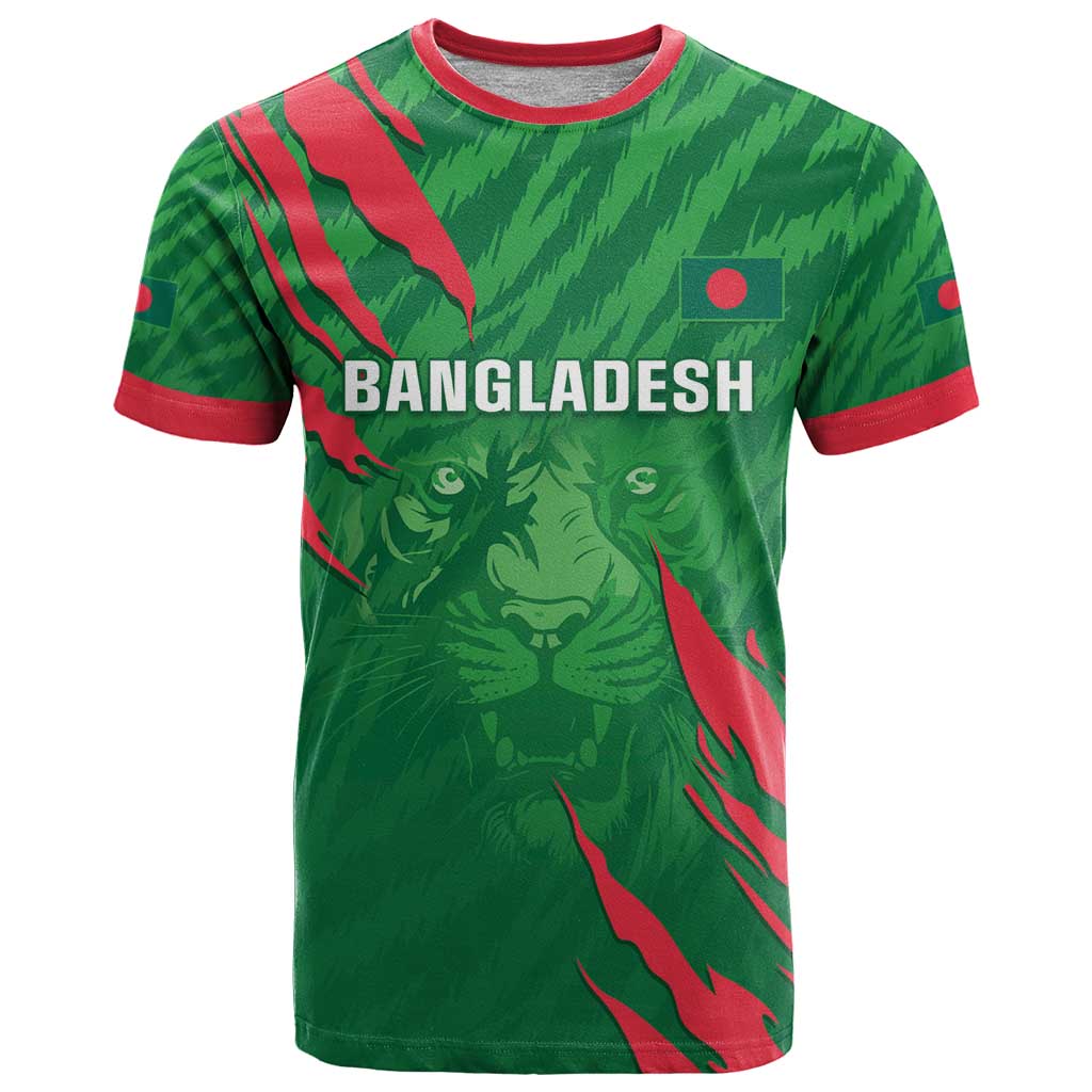 Custom Bangladesh Cricket T Shirt Go Champions The Tigers LT05 - Wonder Print Shop