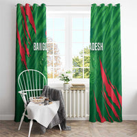 Bangladesh Cricket Window Curtain Go Champions The Tigers LT05 - Wonder Print Shop