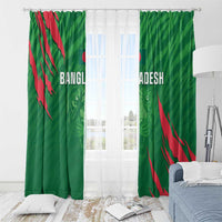 Bangladesh Cricket Window Curtain Go Champions The Tigers LT05 - Wonder Print Shop