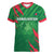 Custom Bangladesh Cricket Women V-Neck T-Shirt Go Champions The Tigers LT05 - Wonder Print Shop