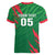 Custom Bangladesh Cricket Women V-Neck T-Shirt Go Champions The Tigers LT05 - Wonder Print Shop