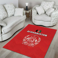 Afghanistan Cricket Area Rug Flag Style LT05 - Wonder Print Shop
