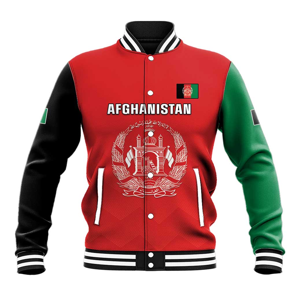 Custom Afghanistan Cricket Baseball Jacket Flag Style LT05 - Wonder Print Shop