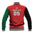Custom Afghanistan Cricket Baseball Jacket Flag Style LT05 - Wonder Print Shop