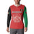 Custom Afghanistan Cricket Button Sweatshirt Flag Style LT05 - Wonder Print Shop