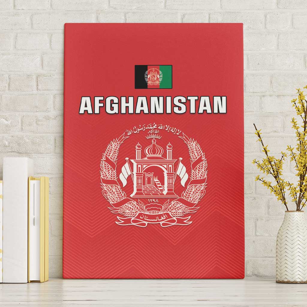 Afghanistan Cricket Canvas Wall Art Flag Style LT05 - Wonder Print Shop