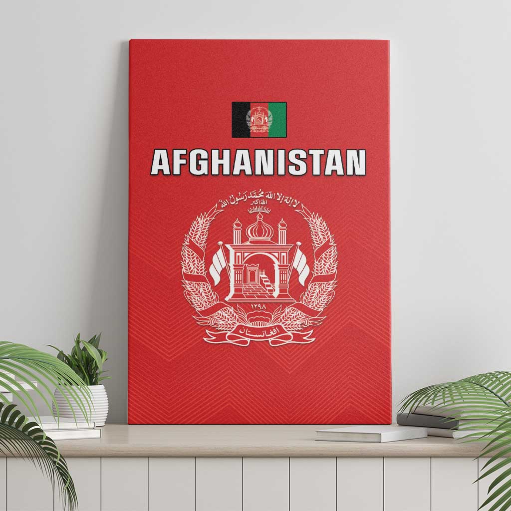 Afghanistan Cricket Canvas Wall Art Flag Style LT05 - Wonder Print Shop