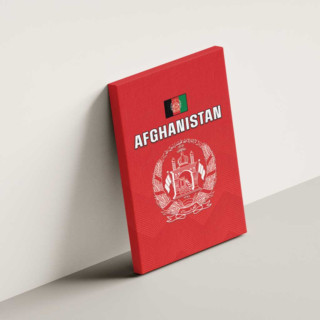 Afghanistan Cricket Canvas Wall Art Flag Style LT05 - Wonder Print Shop