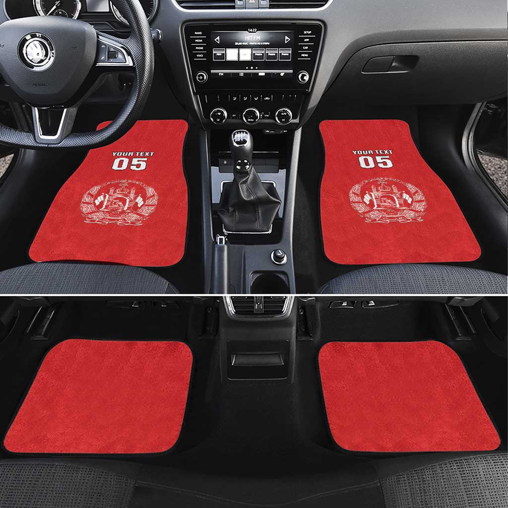 Afghanistan Cricket Car Mats Flag Style LT05 - Wonder Print Shop