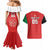 Custom Afghanistan Cricket Couples Matching Mermaid Dress and Hawaiian Shirt Flag Style LT05 - Wonder Print Shop