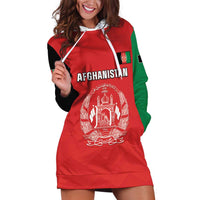 Custom Afghanistan Cricket Hoodie Dress Flag Style LT05 - Wonder Print Shop