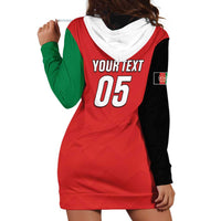 Custom Afghanistan Cricket Hoodie Dress Flag Style LT05 - Wonder Print Shop