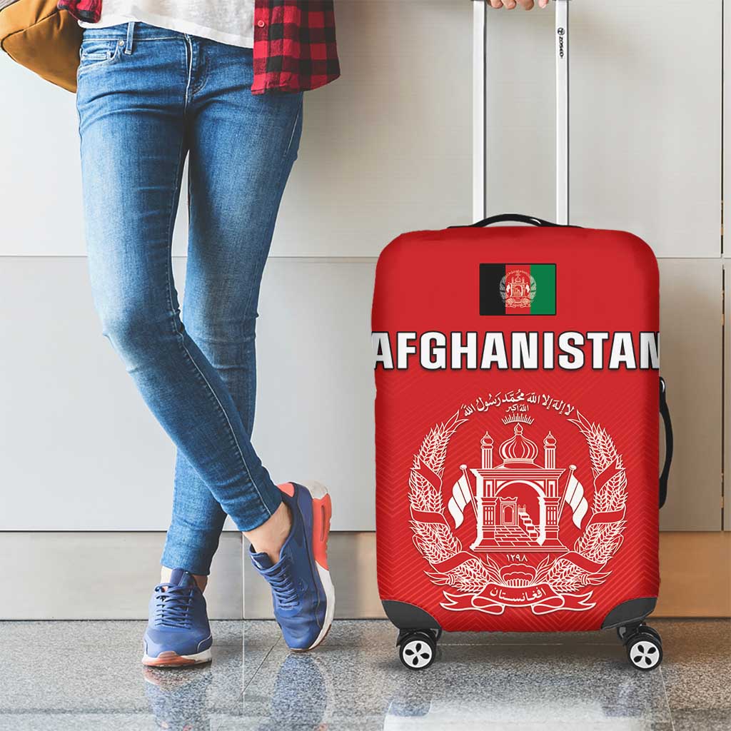 Afghanistan Cricket Luggage Cover Flag Style LT05 - Wonder Print Shop