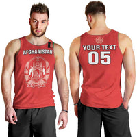 Custom Afghanistan Cricket Men Tank Top Flag Style LT05 - Wonder Print Shop