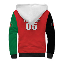 Custom Afghanistan Cricket Sherpa Hoodie Flag Style LT05 - Wonder Print Shop