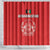 Afghanistan Cricket Shower Curtain Flag Style