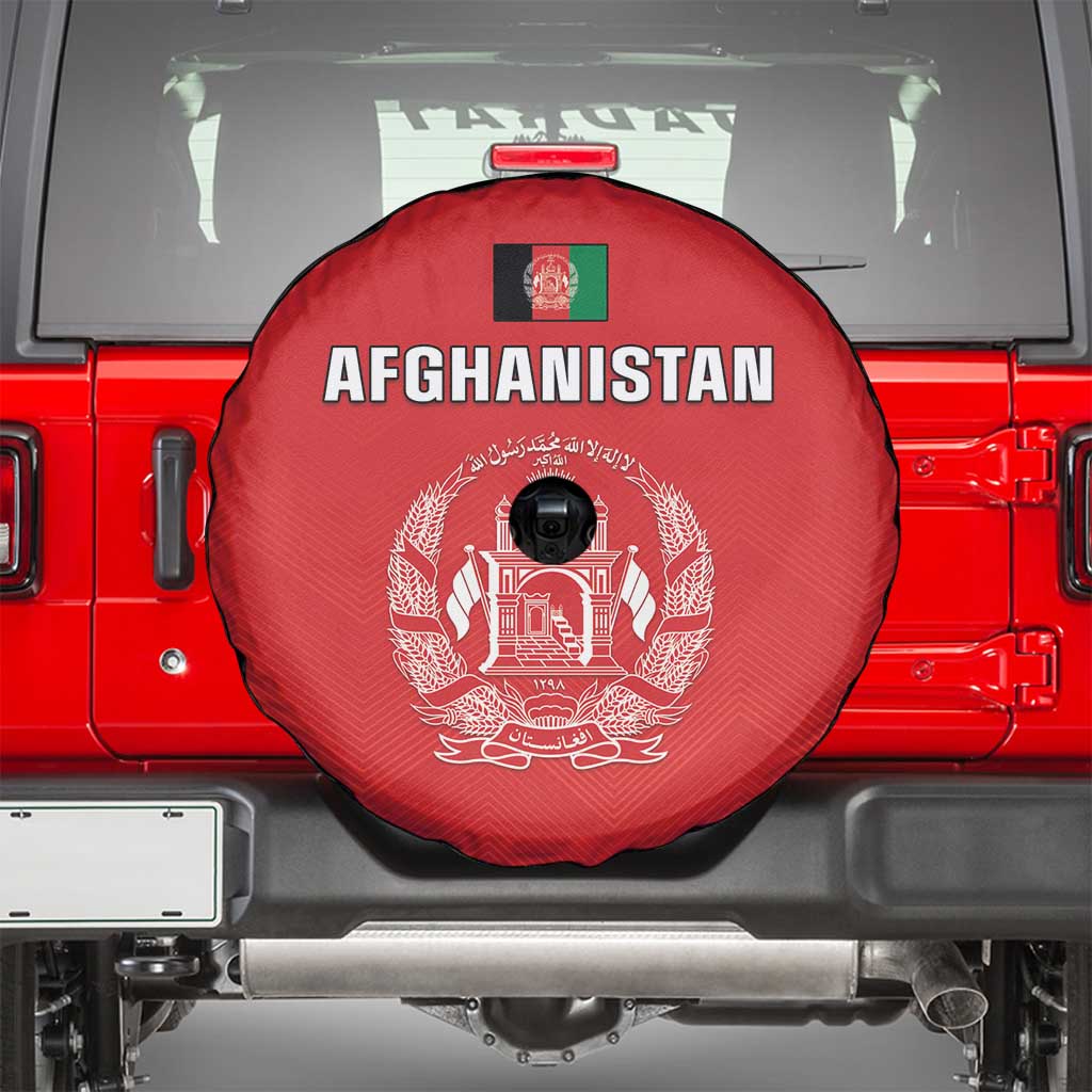 Afghanistan Cricket Spare Tire Cover Flag Style LT05 - Wonder Print Shop