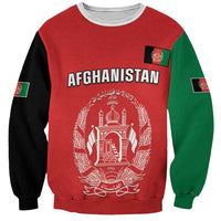 Custom Afghanistan Cricket Sweatshirt Flag Style LT05 - Wonder Print Shop