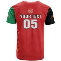 Custom Afghanistan Cricket T Shirt Flag Style LT05 - Wonder Print Shop