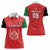 Custom Afghanistan Cricket Women Polo Shirt Flag Style LT05 - Wonder Print Shop